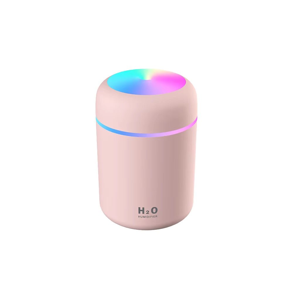 300ml Desktop Personal Mini Air Humidifier with Colorful LED Night Light - Calm Corners