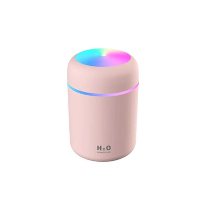 300ml Desktop Personal Mini Air Humidifier with Colorful LED Night Light - Calm Corners