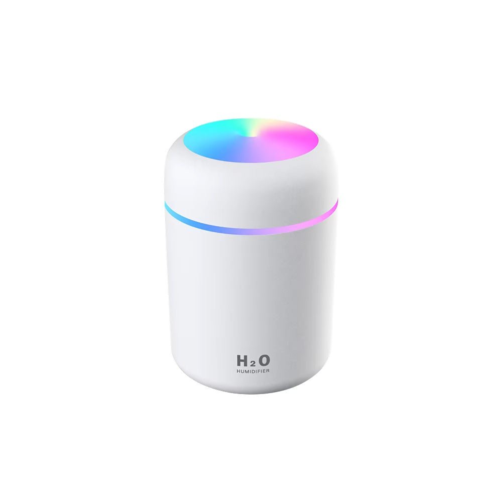300ml Desktop Personal Mini Air Humidifier with Colorful LED Night Light - Calm Corners