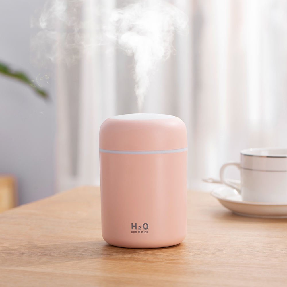 300ml Desktop Personal Mini Air Humidifier with Colorful LED Night Light - Calm Corners